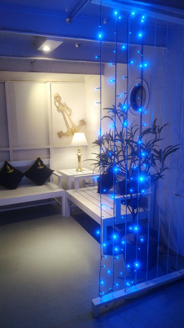Balcony view (night time)